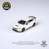 1:64 Honda Civic 2023 Type R FL5 -- Championship White -- PARA64
