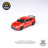 1:64 Honda Civic 2023 Type R FL5 -- Rallye Red -- PARA64