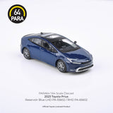 1:64 Toyota Prius 2023 -- Reservoir Blue -- PARA64