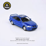 1:64 Honda Civic Si 1999 -- Electron Blue Pearl -- PARA64