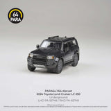 1:64 2024 Toyota Land Cruiser LC 250 Prado -- "Underground" Black -- PARA64
