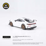 1:64 Porsche 911 GT3 (992.2) -- Grand Prix White -- PARA64