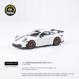 1:64 Porsche 911 GT3 (992.2) -- Grand Prix White -- PARA64