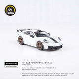 1:64 Porsche 911 GT3 (992.2) -- Grand Prix White -- PARA64