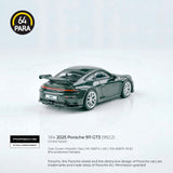 1:64 Porsche 911 GT3 (992.2) -- Oak Green Metallic Neo -- PARA64