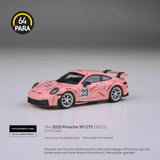 (Pre-Order) 1:64 Porsche 911 GT3 (992.2) -- #23 Pink Pig Tribute -- PARA64