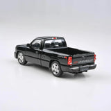 (Pre-Order) 1:64 2006 Chevrolet Silverado Single Cab -- Onyx Black -- PARA64