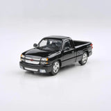 (Pre-Order) 1:64 2006 Chevrolet Silverado Single Cab -- Onyx Black -- PARA64