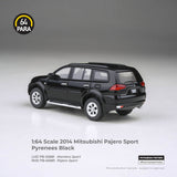 (Pre-Order) 1:64 Mitsubishi Pajero Sport 2014 -- Pyrenees Black -- PARA64