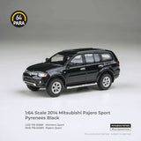 (Pre-Order) 1:64 Mitsubishi Pajero Sport 2014 -- Pyrenees Black -- PARA64