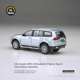 (Pre-Order) 1:64 Mitsubishi Pajero Sport 2014 -- Cool Silver Metallic -- PARA64
