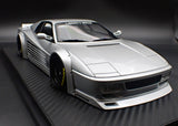 (Pre-Order) 1:18 Ferrari 512 by Liberty Walk -- Silver -- Ignition Model IG3793