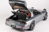 1:18 Mazda RX7 Spirit R w/13B Engine Display -- Grey Metallic -- Polar Master