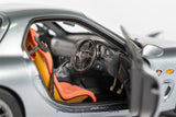 1:18 Mazda RX7 Spirit R w/13B Engine Display -- Grey Metallic -- Polar Master