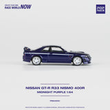 1:64 Nissan Skyline R33 GT-R NISMO 400R -- Midnight Purple -- Pop Race