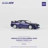 1:64 Nissan Skyline R33 GT-R NISMO 400R -- Midnight Purple -- Pop Race