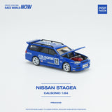 1:64 Nissan Stagea w/R34 GTR Skyline Front -- Calsonic -- Pop Race