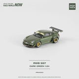 1:64 RWB 997 -- Dark Green -- Pop Race Porsche 911