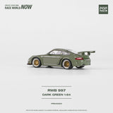 1:64 RWB 997 -- Dark Green -- Pop Race Porsche 911