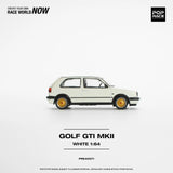 1:64 Volkswagen Golf GTI MK2 -- White -- Pop Race