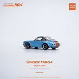 1:64 Porsche 911 (964) Targa "Singer" -- Gulf Oil Blue/Orange -- Pop Race