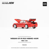 1:64 Nissan Skyline R33 GT-R NISMO 400R -- Red -- Pop Race