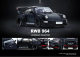 (Pre-Order) 1:64 RWB 964 (Porsche 911) -- "RWB48" Matte Black -- INNO64