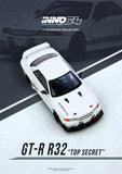 (Pre-Order) 1:64 Nissan Skyline GT-R VR32 TOP SECRET -- White -- INNO64