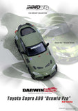 (Pre-Order) 1:64 Toyota Supra A90 Darwin Pro -- Matte Green -- INNO64