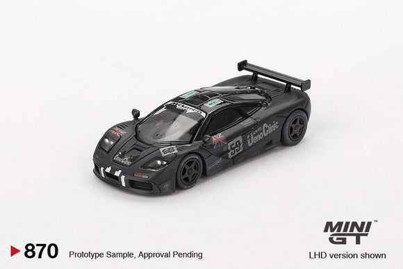 (Pre-Order) 1:64 1:64 1995 Le Mans 24Hr Winner (Weathered) -- #59 McLaren F1 GTR -- Mini GT\