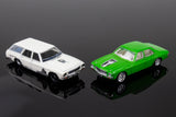 (Pre-Order) 1:64 Power Cruise 100 Twin Set -- Holden HQ Monaro / Wagon -- Oz Wheels FSD
