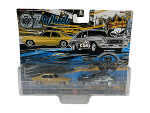 1:64 Holden HQ Twin Set -- Hauling Kids and Ripping Skids -- Oz Wheels