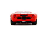 1:18 Ford GT40 Mk1 -- Red w/White Stripes -- JADA: Pink Slips