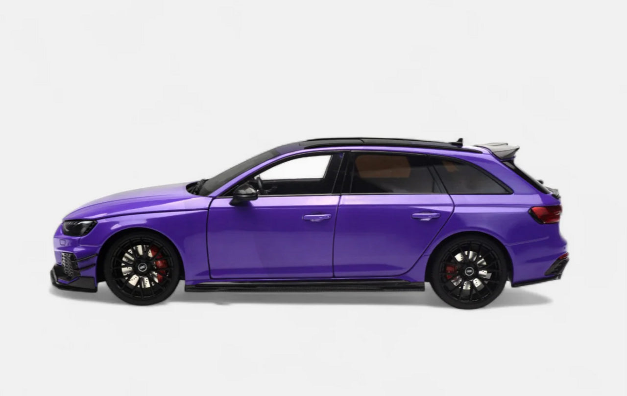 1:18 Audi A4 RS4 (B9) Avant SW DarwinPro -- Purple Metallic -- KILOWor