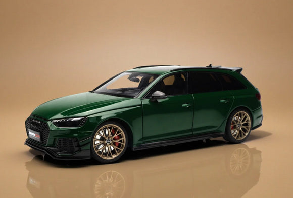 1:18 Audi A4 RS4 (B9) Avant SW DarwinPro -- Green Metallic -- KILOWorks