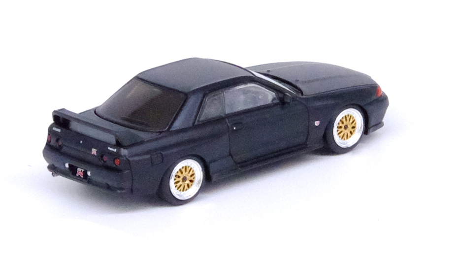 1:64 Nissan Skyline GT-R (R32) -- Matte Black -- INNO64 Special Editio