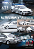 1:64 Nissan Skyline GT-R (R33) NISMO 400R -- Sonic Silver -- INNO64