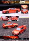 1:64 Nissan Skyline GT-R (R34) R-Tune -- Metallic Orange -- INNO64