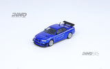 (Pre-Order) 1:64 Nissan Skyline GT-R (R34) V-Spec -- Blue Tuned by "MINE'S"  -- INNO64