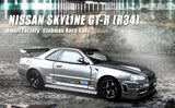 1:64 Nissan Skyline GT-R (R34) Omori Factory "Clubman Race Spec" -- INNO64