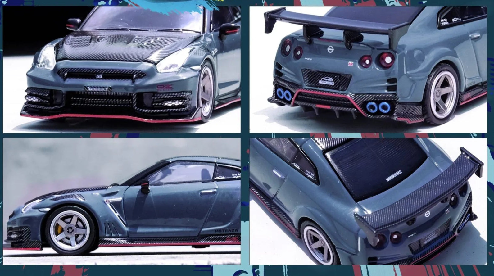 1:64 Nissan GT-R (R35) TOP SECRET -- Stealth Grey Hong Kong Expo -- IN 1:64 Nissan GT-R (R35) TOP SECRET -- Stealth Grey Hong Kong Expo -- IN