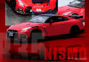 (Pre-Order) 1:64 Nissan GT-R (R35) NISMO -- Red -- INNO64