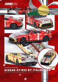 1:64 Nissan GT-R50 By ITALDESIGN - Xmas Christmas Special Edition 2024 -- INNO64