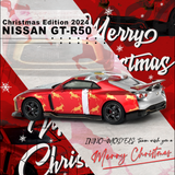 1:64 Nissan GT-R50 By ITALDESIGN - Xmas Christmas Special Edition 2024 -- INNO64