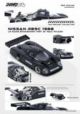 (Pre-Order) 1:64 Nissan R89C -- Black - Shakedown Test -- INNO64