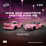 (Pre-Order) 1:64 RWB 993 -- #68 Hooters Matte Pink -- Model-Model
