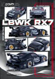 (Pre-Order) 1:64 Mazda RX7 (FD3S) LB-Super Silhouette -- Black Coca-Cola -- INNO64