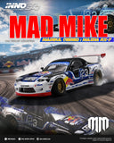 (Pre-Order) 1:64 Mad Mike -- MADBUL Gen8 - Mazda RX7 (FD3S) -- INNO64