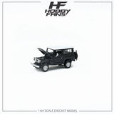 1:64 Toyota Land Cruiser FJ40 -- Black w/White Roof -- Hobby Fans
