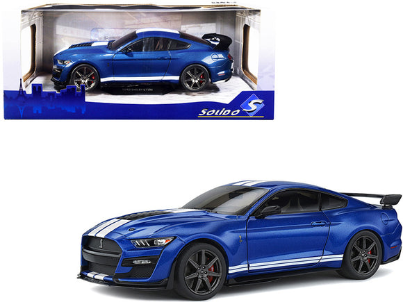 1:18 2020 Shelby GT500 Mustang Fast Track -- Ford Performance Blue -- Solido